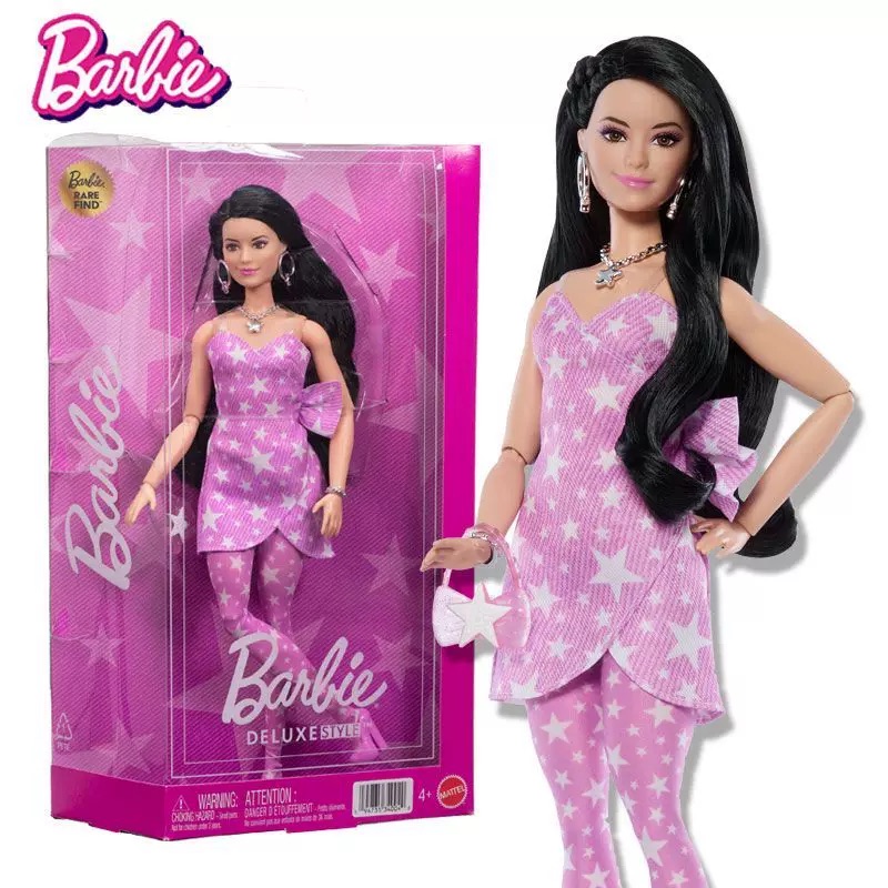 Kids Toys Xmas - Boneka Mattel Barbie Deluxe Style Wave