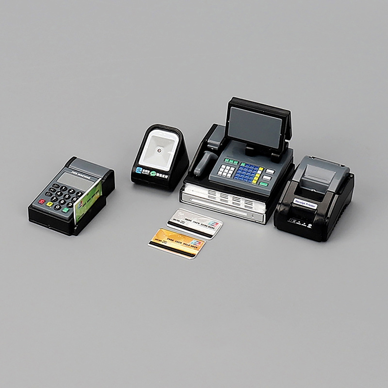 Toy Cash Register - Baru 1Set Mesin Kasir Mini Supermarket