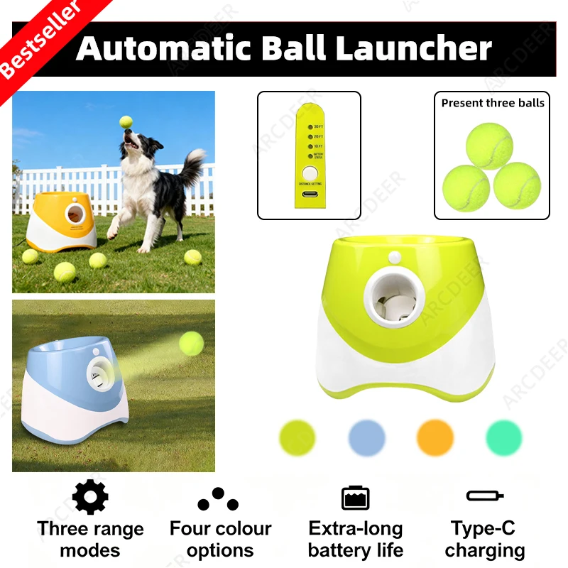 Catapult Launcher Toy - Pelontar Bola Otomatis Isi Ulang untuk