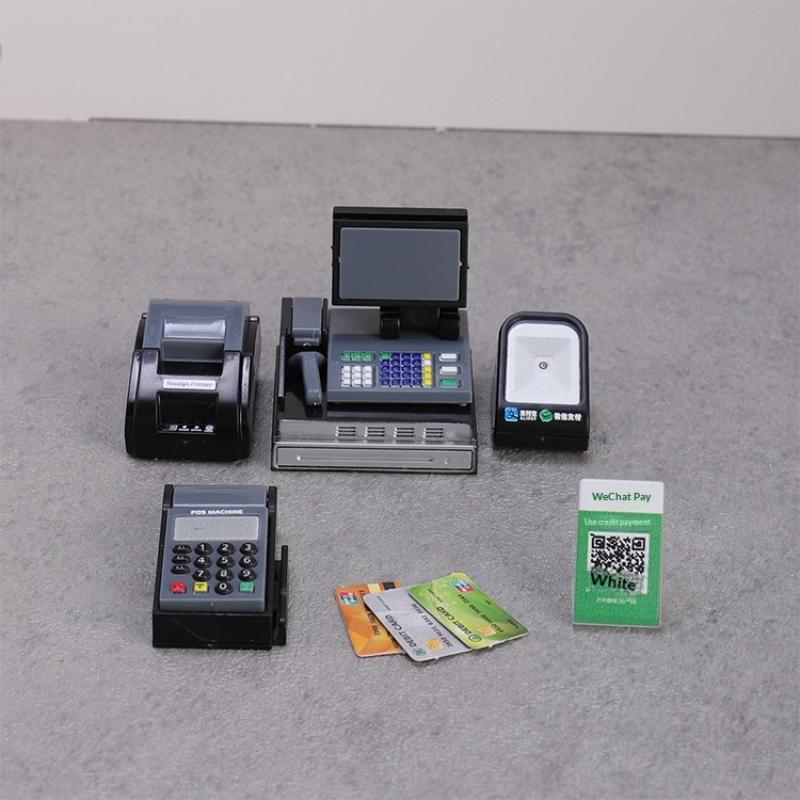 Set Figur Miniatur Koleksi Mes - Toy Cash Register ulasan dan harga
