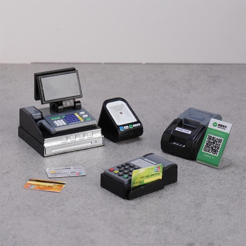 Set Figur Miniatur Koleksi Mes - Toy Cash Register ulasan dan harga