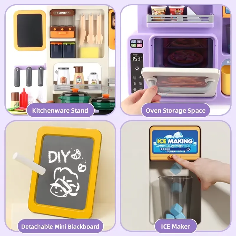 Set Dapur Mainan Anak 90cm den - Kids Toys Kitchen Set ulasan dan harga