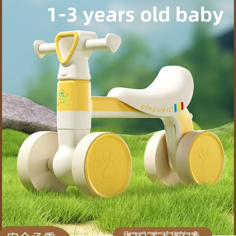Sepeda Keseimbangan Bayi 4 Rod - Kids Toys 3 Year Old ulasan dan harga