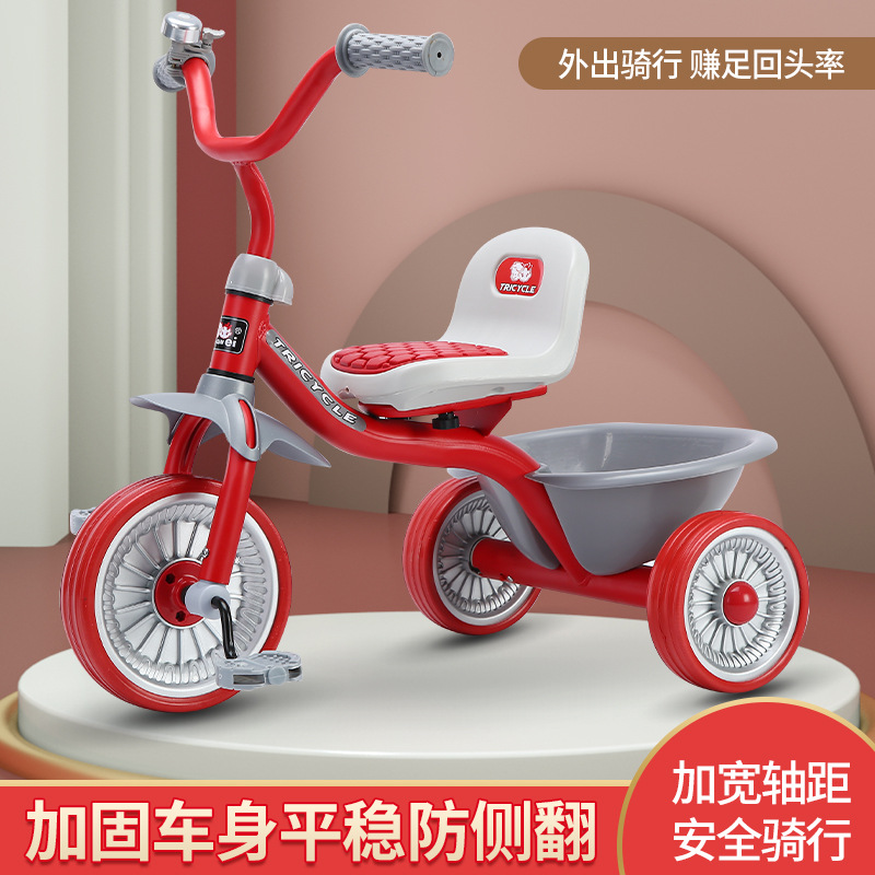 Sepeda Roda Tiga Anak Sederhan - Kids Toys 3 Year Old ulasan dan harga