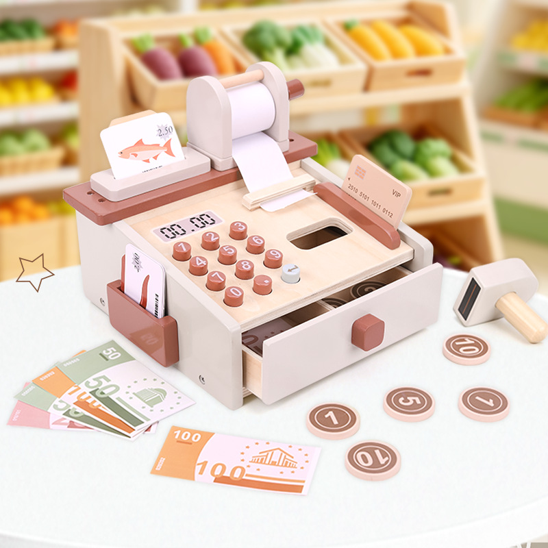 Alat Kasir Simulasi Anak-anak  - Toy Cash Register ulasan dan harga