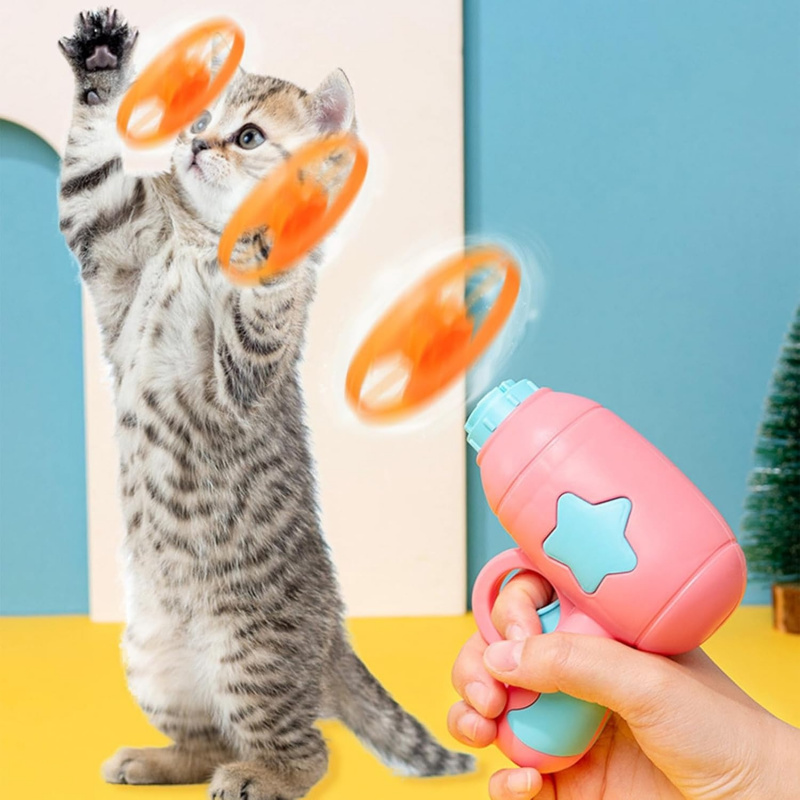 Mainan Lempar-pancing Kucing D - Catapult Launcher Toy ulasan dan harga